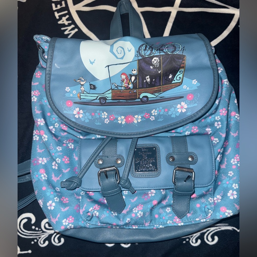 LOUNGEFLY DISNEY THE NIGHTMARE BEFORE CHRISTMAS Roadtrip RUCKSACK / BACKPACK!